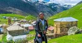 Mann in Georgien