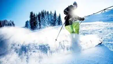 Skifahren im Kaukasus