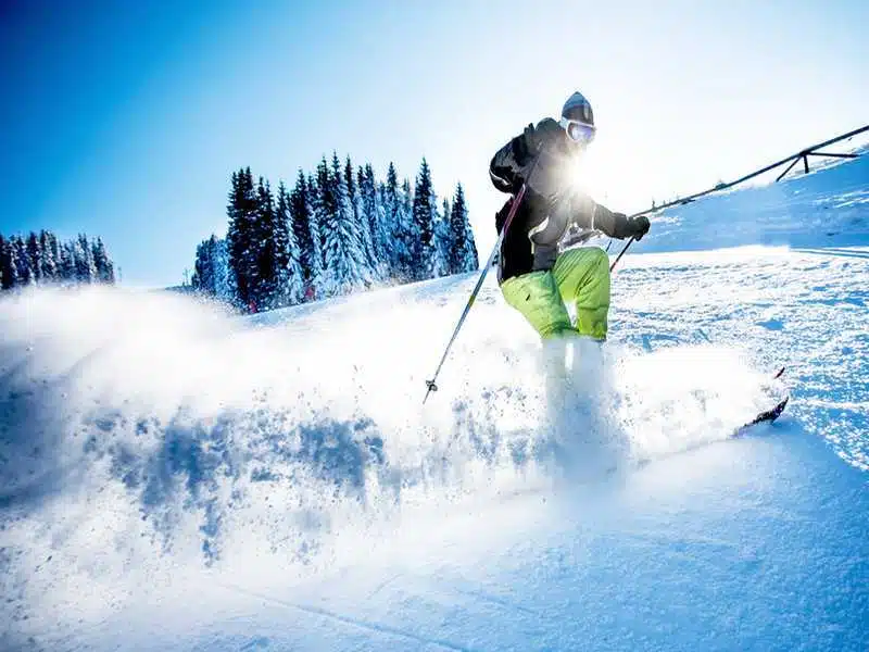 Skifahren im Kaukasus